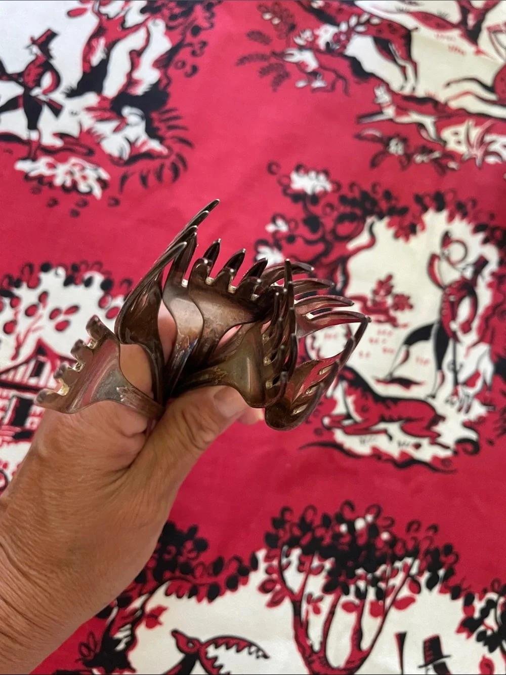 Set of 8 antique William Rogers forks